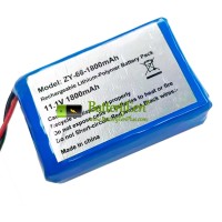 Batterij voor bopro ZY-66-1800mAh B1244V2 [Vervangende batterij]